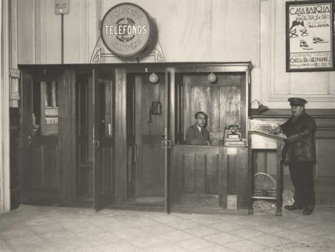 Os arquivos fotográficos de Telefónica protagonistas na antiga estación de tren de Bustarviejo