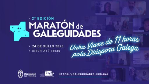 O Maratón de Galeguidades da Deputación da Coruña conectou á Galicia exterior en 25 países arredor do mundo