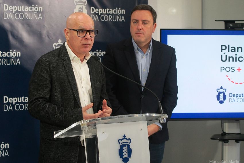 578 millóns de investimento e 3.276 obras na provincia sitúan o Plan Único da Deputación da Coruña como o maior plan de cooperación municipal de Galicia