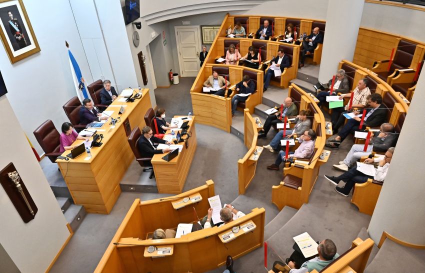 O pleno da Deputación reclama máis profesores e a recuperación dos libros de texto gratuítos no inicio do curso
