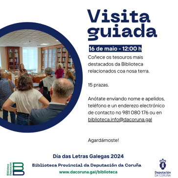 A Deputación celebra as Letras Galegas cunha programación especial na Biblioteca Provincial