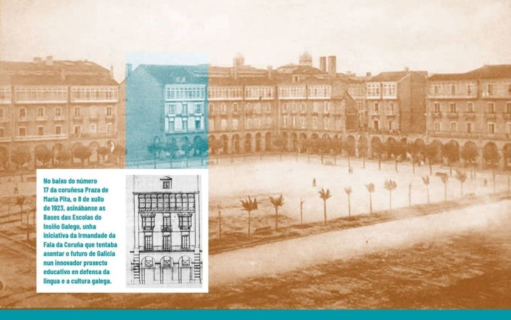 A Deputación da Coruña publicará un libro para conmemorar o centenario das Escolas do Insiño Galego