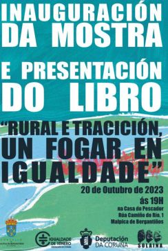 A Deputación da Coruña presenta en Malpica o libro “Rural e tradición,un fogar en igualdade”