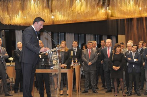 O presidente da Deputación participou en Oleiros nun acto conmemorativo dos 75 anos de El Corte Inglés