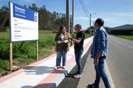 A Deputación inviste en Zas, a través do Plan Único, máis de un millón de euros neste 2025