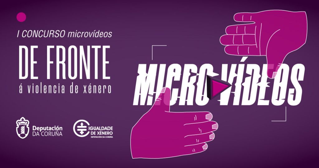 A Deputación convoca o I Concurso de microvídeos ‘De fronte á violencia de xénero’ para a mocidade