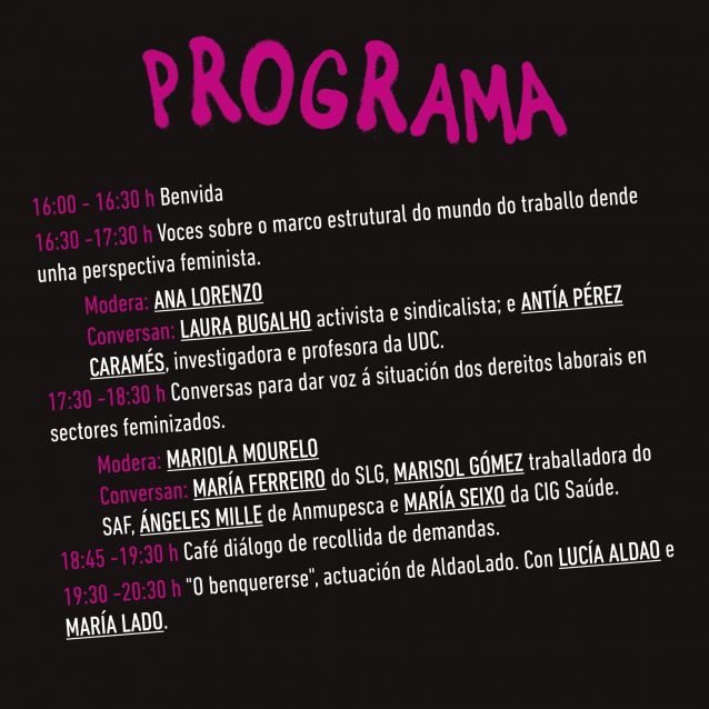 A Coruña, Cabanas, Carballo e Betanzos, primeiras citas da campaña “É por ser muller”