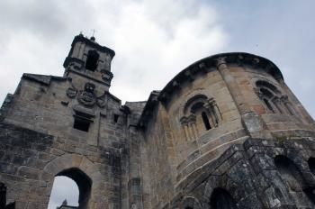 A Deputación instalará en Caaveiro a maqueta do mosteiro do século XVIII cedida por Fernando Couce
