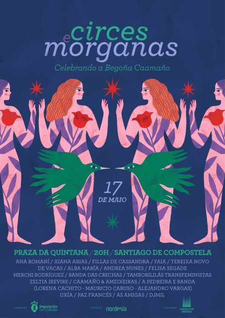 Sol Agra: «Queremos converter a Quintana no campo da festa das Letras Galegas para celebrar a Begoña Caamaño»