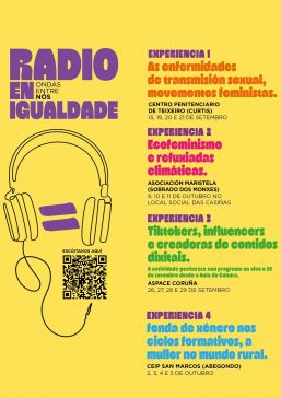 A Deputación da Coruña pon en  marcha a iniciativa ‘Radio en igualdade’