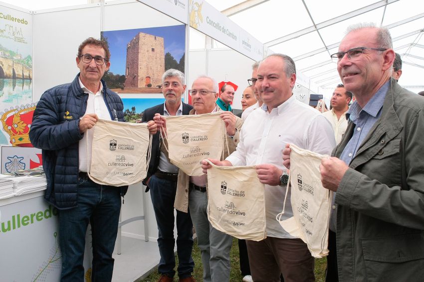 O encoro de Beche foi o escenario da VI edición da feira “Primavera no Camiño Inglés”, organizada pola Deputación da Coruña