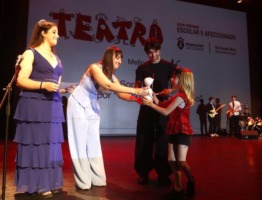 O Certame de Teatro Escolar e Afeccionado da Deputación reuniu preto de mil participantes na súa 27ª edición