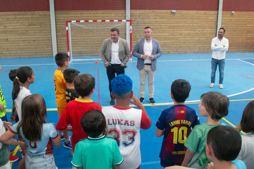 A Deputación da Coruña mellora as infraestruturas deportivas de Brión cun investimento de 500.000 euros