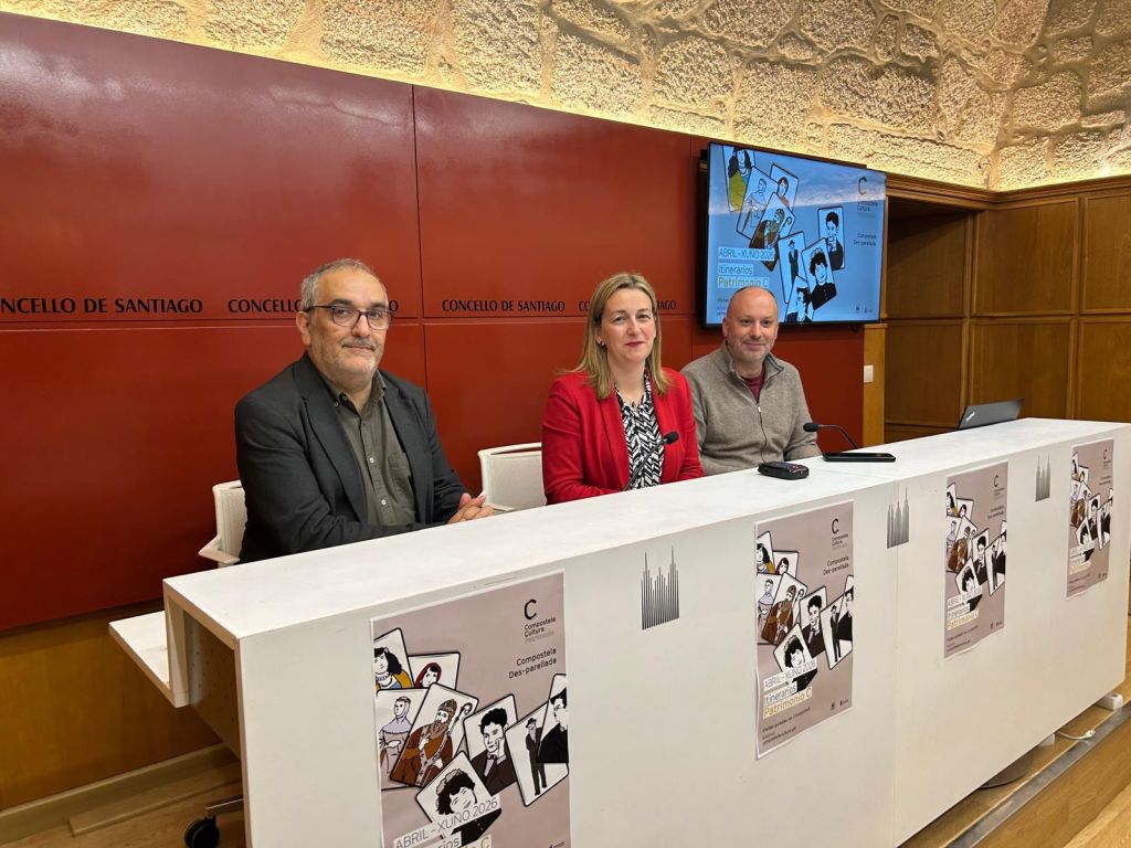 Xosé Penas destaca o valor de ‘Patrimonio C’ para redescubrir Compostela a través das persoas que construíron a súa historia