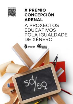 A Deputación da Coruña convoca o X premio Concepción Arenal para proxectos educativos pola igualdade
