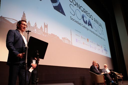 Antonio Leira destaca a importancia do “apoio ás entidades sociais” na loita contra a SIDA