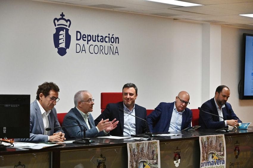 Sigüeiro acolle este sábado a V Primavera no Camiño Inglés, que promove os atractivos etnográficos, gastronómicos e culturais dos 18 municipios polos que pasa esta ruta xacobea