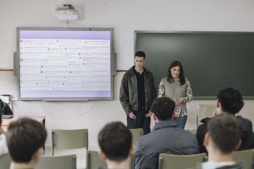 Máis de 500 estudantes, familias e docentes participaron nas xornadas sobre ciberacoso promovidas pola Deputación da Coruña en institutos de Ferrolterra