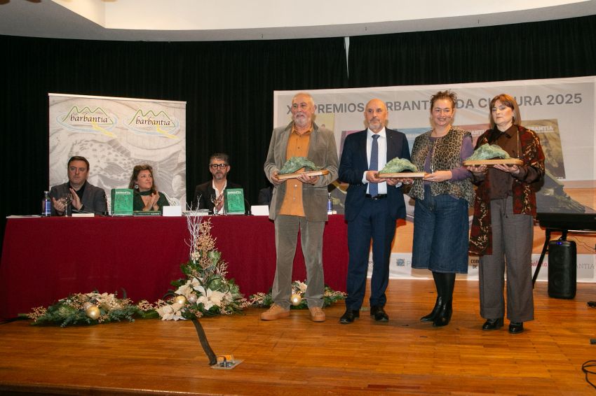 A Deputación da Coruña destaca a forza cultural do Barbanza nos Premios Barbantia 2025