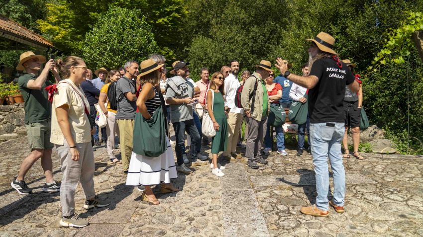 O mar protagoniza a primeira xornada de  ‘Saudade’, que acolleu en Barbanza aos participantes deste evento organizado pola Deputación
