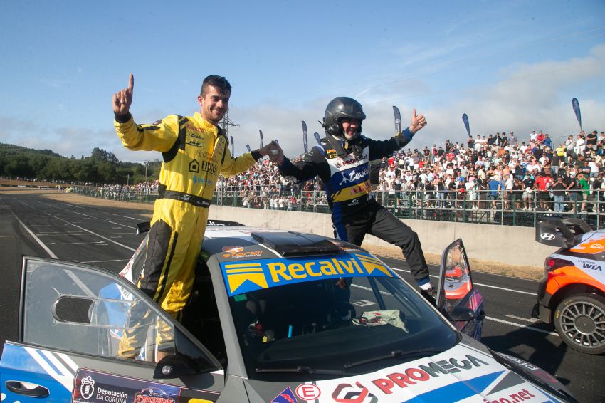 Alberto Meira proclámase gañador do Rallyshow das Pontes ante máis de 12.000 persoas