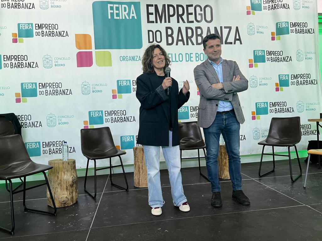 A Deputación destaca o LAB Barbanza como referente para impulsar o talento e o emprendemento na clausura da III Feira de Emprego do Barbanza
