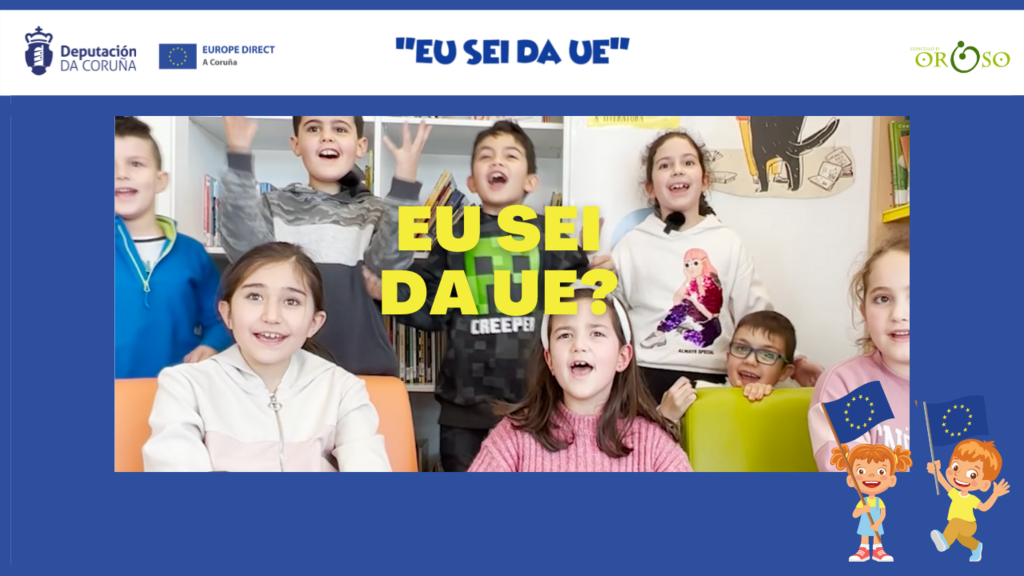 EUROPE DIRECT A Coruña estrea a campaña audiovisual ‘Eu sei da UE’ na que a Unión Europea é explicada por nenos e nenas