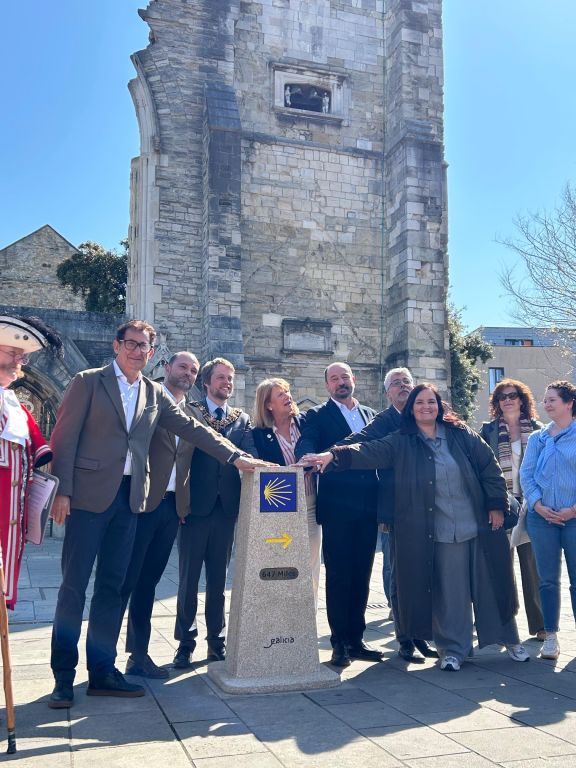A Deputación dá un paso máis na promoción do Camiño Inglés cunha nova mouteira en Southampton