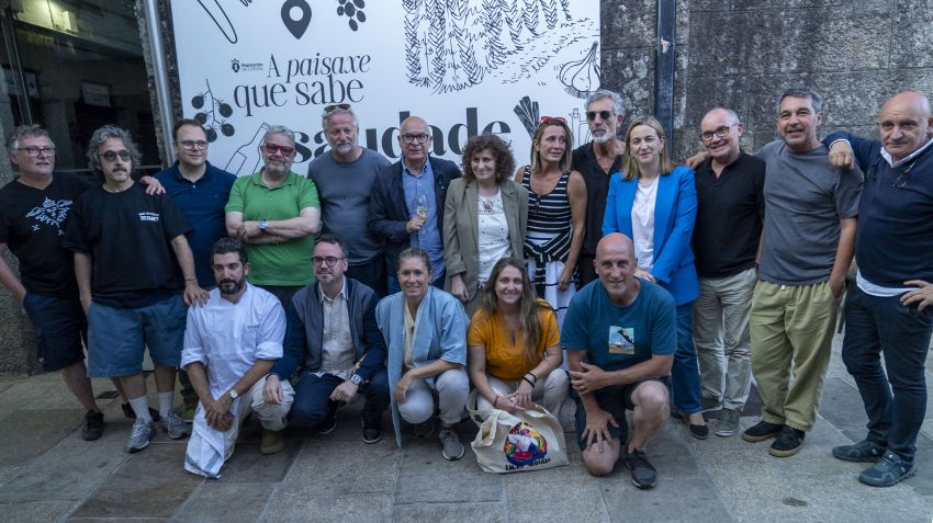 O mar protagoniza a primeira xornada de  ‘Saudade’, que acolleu en Barbanza aos participantes deste evento organizado pola Deputación
