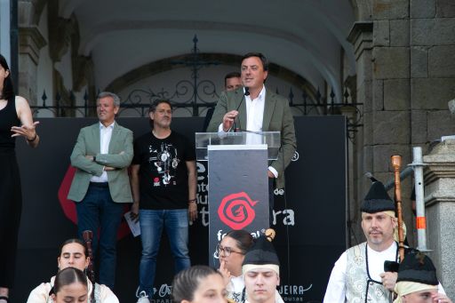 Valentín González Formoso destaca o recoñecemento internacional do Festival de Ortigueira como “emblema da cultura celta”