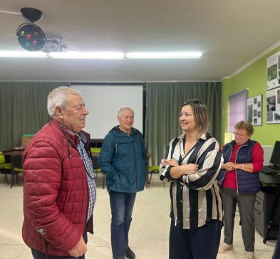 A Deputación da Coruña financia a mellora do local social da Asociación de Veciños Río da Ponte en San Xurxo (Ferrol)