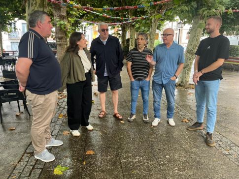 A Deputación aborda o impacto do Plan Único con representantes municipais dos concellos de Arzúa, Melide, Toques e Santiso
