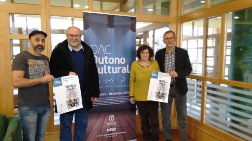 Os alcaldes de Carballo e Vimianzo recoñecen o esforzo da Deputación da Coruña por “descentralizar” a programación cultural na presentación do DAC-Outono Cultural na Costa da Morte