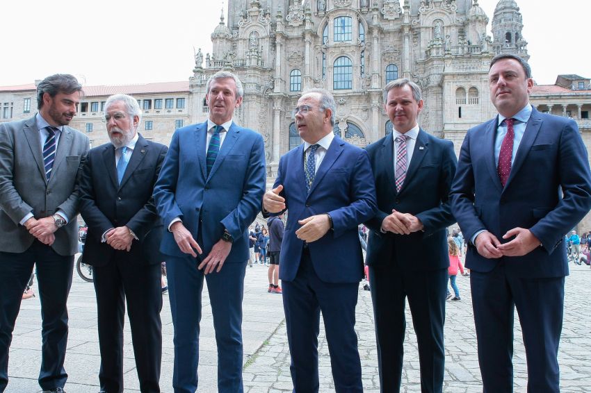 Santiago conmemora o seu vinte aniversario como capital de Galicia