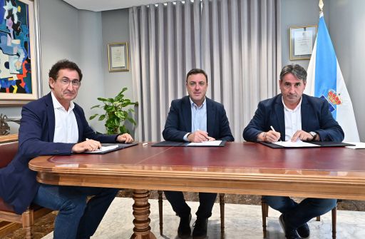 A Deputación e Concello de Oroso invisten 150.000 euros nas obras de acondicionamento da zona de lecer e deportiva en Porto Avieira