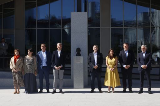 Valent&iacute;n Formoso asiste &aacute; inauguraci&oacute;n da nova sede global de Corporaci&oacute;n Hijos de Rivera no pol&iacute;gono da Grela