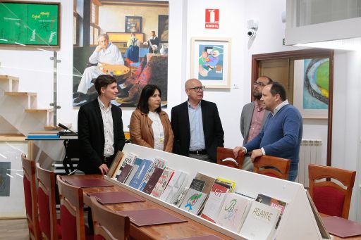 A Deputación valora a colaboración co Concello de Ribeira na programación cultural da inauguración do seu auditorio