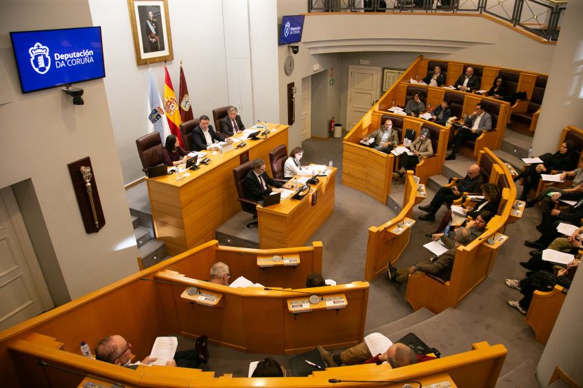 A Deputación da Coruña aproba o Plan Único máis ambicioso, con 86 millóns para os concellos da provincia