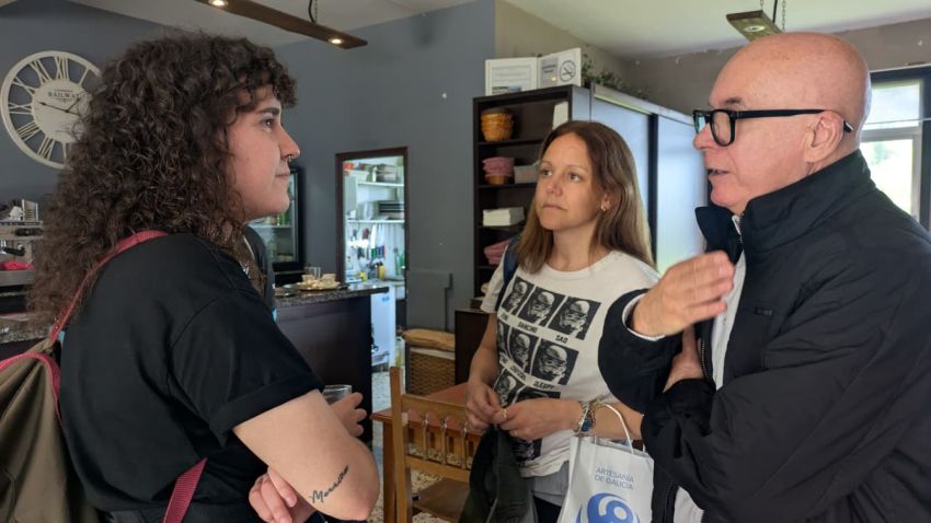 A Deputación da Coruña reforza a promoción turística do Camiño Vello cunha viaxe de prensa a Santo André de Teixido