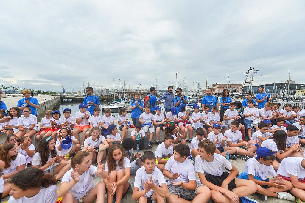 400 rapaces da provincia participarán este verán na Coruña nos campamentos deportivos da Deputación