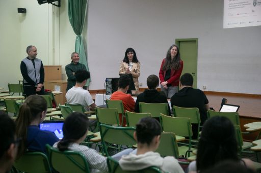 A Deputación e o CITIC achegan a intelixencia artificial xenerativa ao alumnado do IES Xulián Magariños de Negreira