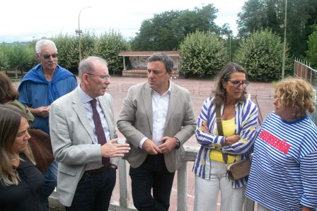 A Deputación e o Concello de Vimianzo asinan o convenio para a xestión do Castelo e dos Batáns do Mosquetín en 2022